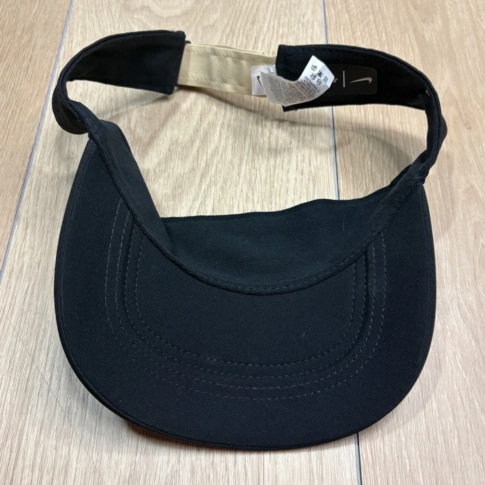 Nike Purdue Boilermakers Dri-FIT Visor Hat Black Gold Adjustable Mens NCAA